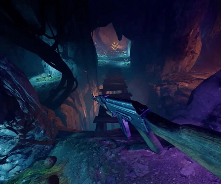Far Cry VR Mushroom Cave Ancient Temple