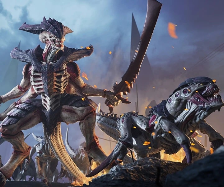 Warhammer 40K Space Marine VR Tyranid Xeno Alien Enemy